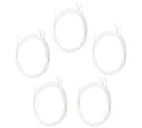 TOYANDONA 5 Sets Nylon Ukulele Strings for 21/23/26 Inch Tenor Ukulele with Excellent Pitch Performance and Fast Response White Nylon Strings for Repairing Use