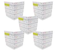 TOYANDONA 5 Sheets Piano Key Note Stickers for 88/61/54/49 Keys, Removable Keyboard Labels with Colorful Scale Chart for Beginner Piano Training and Music Practice