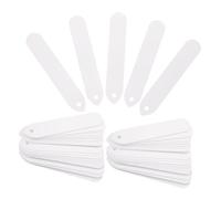 TOYANDONA 500pcs Plant Labels with Hole Reusable Garden Stakes for Outdoor Succulent Flower Vegetable Identification Writing Space for Organized Gardening