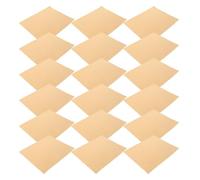 TOYANDONA 50pcs Braille Writing Paper Blank Blind People Writing Paper Sheet Khaki Portable Tear-Resistant Classroom and Outdoor Use for Students