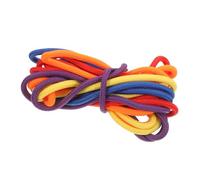 TOYANDONA 50PCS Colorful Shoelace Threading Teaching for Kindergarten Early Educational Fine Motor Skills Bead String Accessories for Hand-eye Coordination and Creativity Development