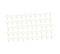 TOYANDONA 50Pcs Copper Earring Hooks Jewelry Making Accessories DIY Ear Wire for Women Unique Stylish Earrings Craft Projects