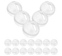 TOYANDONA 50pcs Doll Ball Inserts - Baby Squeaker Noise Maker - Sound Maker Insert Accessory for Baby Crafts Crochet Plaything Repair Squeaker DIY Hobby