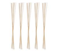 TOYANDONA 50pcs Flat Bamboo Kite Support Sticks 3mm X 2mm X 30cm DIY Craft Bamboo Rods for ”s Kite Making and Model Projects Light Yellow