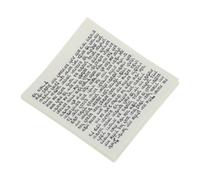 TOYANDONA 50pcs Jewish Mezuzah Scroll Pack with Hebrew Text on Paper, Miniature Door Blessing Inserts for Mezuzah Case, Suitable for New Homes and Weddings Decoration