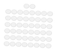 TOYANDONA 50Pcs Kazoo Flute Diaphragms Plastic ABS Material for Flute Accessories Easy to Store Music Instruments