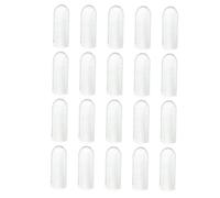 TOYANDONA 50pcs Pet Finger Toothbrush for Dogs Cats Professional Dog Care Gentle Cleaning