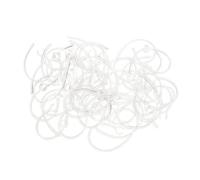 TOYANDONA 50pcs Plastic Ear Hooks for Earbuds and Earphones, 6mm Size, Comfortable Snug Fit with Easy Removal, for Sports and Running, Lightweight Wireless Ear Clip Hooks