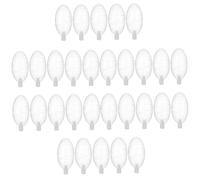 TOYANDONA 50pcs Replacement Squeakers for Dolls Plush Noise Maker Inserts Transparent Soft Accessories for DIY Repairing Pet