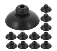 TOYANDONA 50pcs Rubber Aquarium Suction Cup Holders for Fish Tank Air Pump Accessories Strong Stability and Universal Compatibility, for Home Fish Tank Setup