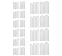 TOYANDONA 50pcs Silicone Zipper Pull Covers Dryer Zipper Safety Cover High Temperature Resilience Washable Protective Guards for Laundry Machines Quiet Home Environment
