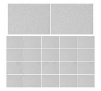 TOYANDONA 50pcs Silver Glitter Two-Layer Hard Card Protector Sleeves 61x91mm Trading Card Storage Bag