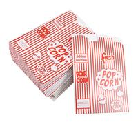 TOYANDONA 50Pcs Snack Holders Popcorn Boxes French Fries Containers Candy Cookie Cake Boxes Oil-resistant Paper Snack Containers for Parties Movie Theater Bakery