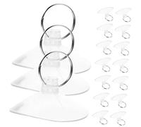 TOYANDONA 50Pcs Suction Cups for Pet Hammocks Heavy Duty Plastic Suckers for Climbing Pets Cages and Multi Scene Use