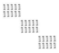 TOYANDONA 51pcs Electric Guitar Spring Black Bass Tension Spring for Pickup Height Straight Bridge Pull String Saddle for Tremolo Arm Quality Inspected