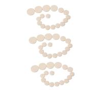 TOYANDONA 51pcs Woodwind Replacement Pads for Soprano Clarinet Key Cushion Mats for Enhanced Sound Quality and Tight Seals Musical Instruments