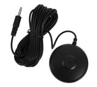 TOYANDONA 5m Desktop Calibration Microphone Plug Measurement Microphone for Laptop Computer Mic for Online Teaching Conference Use Cable