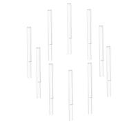TOYANDONA 5pairs Acrylic Music Clips for Sheet Music Page Holders for Pianists and Musicians for Books Receipts and More