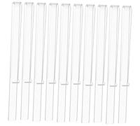 TOYANDONA 5pairs Acrylic Music Page Clips Durable Transparent Sheet Music Holders for Pianists Musicians for Easy Reading Viewing for Heavy Books