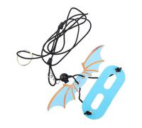 TOYANDONA 5Pcs Adjustable Reptile Leash with Wing Harness for Bearded Dragons Geckos and Small Lizards Escape-resistant Outdoor Walking Safety
