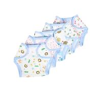 TOYANDONA 5pcs Adjustable Reusable Doll Diapers for Pretend Play Washable Cotton Nappies Underwear for Dolls Versatile Fit for Various Educational Role-playing Accessories