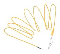 TOYANDONA 5pcs Anti-static Ground Wire Cable with Alligator Clip and Terminal Lug, 1.8m Pvc and Iron Grounding Cable for Electrical Devices in Work Scenarios