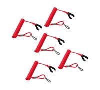 TOYANDONA 5PCS Boat Emergency Stop Tether Cord Multifunctional Safety Lanyard for Outboard Engines Easy Operate Engine Essential Safety Accessory