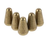 TOYANDONA 5pcs Brass Guitar Switch Cap Replacement for 3-way Toggle Sturdy Metal Knob Covers for Electric Guitar Repairs