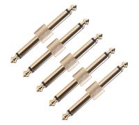 TOYANDONA 5pcs Cable Jack Cable Guitar Pedal Board Connectors Guitar Effects Pedal Coupler Tidy