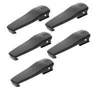TOYANDONA 5pcs Clips Durable Replacement Clamps for Lightweight Mic Holders for Hands Communication Construction Sites and