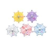 TOYANDONA 5pcs Colorful Parrot Spinner for Small Parrots Chew Resistant Rotating Wheel and Entertainment for Parakeets Cockatiels Conures