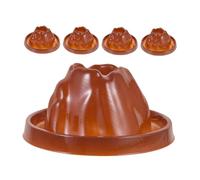 TOYANDONA 5pcs DIY Model for Science Experiments Realistic Erupting Volcano Prop for Educational Lab Use for Classroom and Home Learning