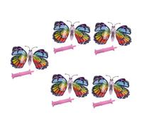 TOYANDONA 5pcs Electric Music Pet with Luminous Flashing Wings Durable Safe Animal Shape Plaything for Boys Light Up Fun Interactive Play Random Color