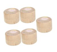 TOYANDONA 5pcs First Haircut Keepsake Box for Boys and Girls Wooden Hair Storage Holder Adorable Fetal Hair Container for Cherishing Growth Memories Showers and Birthdays