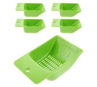 TOYANDONA 5pcs Fish Tank Gravel Tool Plastic Sand Shovel Ergonomic Handle and Gentle Edge Protection for Aquarium Cleaning Needs around The Home and Garden