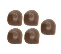 TOYANDONA 5pcs Flute Button Mute Pads Sturdy Colloid Material Flute Accessories Easy to Clean Lightweight Parts for Musical Instrument Maintenance