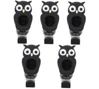 TOYANDONA 5pcs Guitar Tuner Clip Acoustic Multi-function Easy to Use for Violin Ukulele Bass Tuner Acoustic