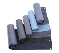 TOYANDONA 5pcs Iron on Denim Patches Clothing Patch Assorted Color Polyester Cotton Sturdy Fabric Easy Iron-on Installation Fashionable Decoration for Patching Ripped Jeans and Repairing