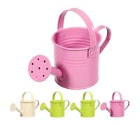 TOYANDONA 5pcs Kids Watering Can - Small Metal Watering Can for Children, Easy Grip Mini Iron Tin for Indoor And Outdoor Plants Garden Flower Seedlings（random Colors）