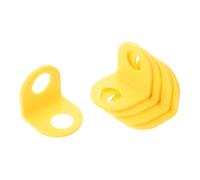 TOYANDONA 5pcs L-shape Corner Brace for Building Projects, Creative Cardboard Stabilizer for DIY Craft Assembly, Right Angle Fixer for Home and School Model Making