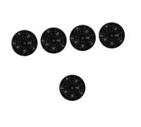 TOYANDONA 5pcs Melody Tool Chord Wheel Aluminum Alloy Music Theory Disc for Guitar and Piano Chord Progression Guide for Musicians and Practical Design for