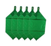 TOYANDONA 5pcs Metallic Balloons Square Number Party Foil Balloon Oh LED Festival Birthday First Aluminum Shape Celebration Film Large Pastel Decoration Square Metallic Green
