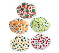 TOYANDONA 5pcs Microwave Material Holder Bakeware Shell Bowl Holders for Hot Food Kitchen Dinnerware Round Microwave Hot Bowl Small Oven Quilted Large Aluminum Cozy