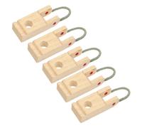 TOYANDONA 5pcs Middle Brackets for Piano Tuning Practical Repair Tools for Professional Maintenance High-performance Supplies for Piano Technicians Khaki Color