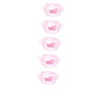 TOYANDONA 5pcs Newborn Bottle Cover Silicone Boy Girl Bottle Sleeve Drop Protection