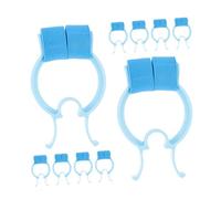 TOYANDONA 5pcs Nose Correction Clips for Nosebleeds and Bad Smells Plastic Foam Nose Stopper Clips for Lung Breathing Training Portable Respiratory Aid for All Ages and Athletes