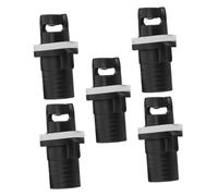 TOYANDONA 5pcs Paddle Board Air Pump Adapter Inflatable Kayak Valve Connector with Screw for Leakproof Fit Compatible with Various Paddle Board Hoses and Inflatable Equipment