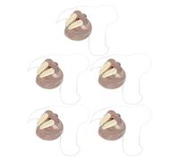 TOYANDONA 5pcs Realistic Sea Creature Nose Costume Accessory Funny Animal Nose Prop for Halloween Carnival Supply for Dress Up Mardi Gras Christmas Parties