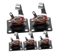 TOYANDONA 5pcs Replacement Guitar Jack Plate Jack Plug Socket for Electric Guitar Made of Strong Material Easy to Install