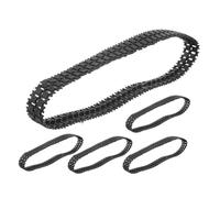 TOYANDONA 5pcs Rubber Chains For Tanks Replacement Chains Diy For Tanks Rubber Chain Replacement For Robot Accessories Diy For